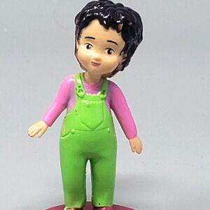 Disney Baby Girl In Green Overalls Toy Figure